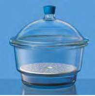 DESICCATOR - BOROSIL GLASS - PLAIN 200 MM 